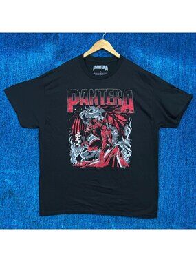 Pantera Cowboys From Hell Thrash Metal Band T-Shirt Size Extra Large